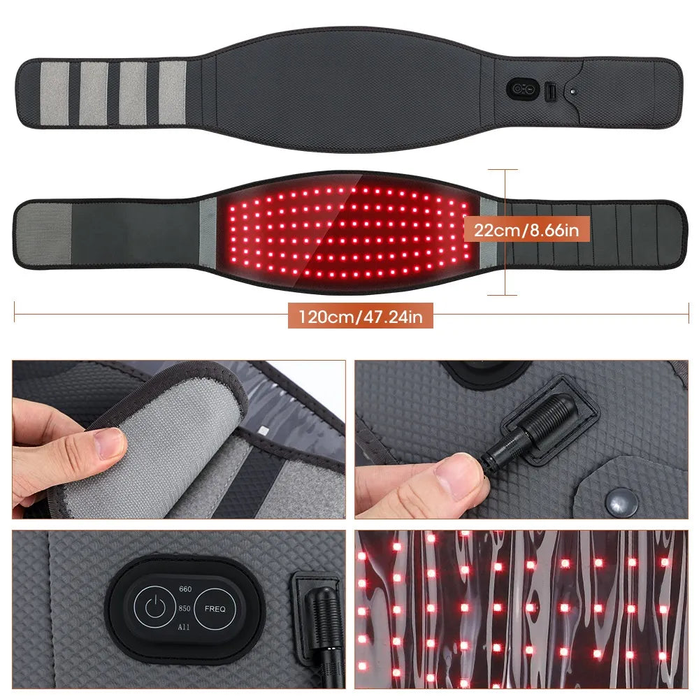 Dual-Wavelength Red Light Belt
