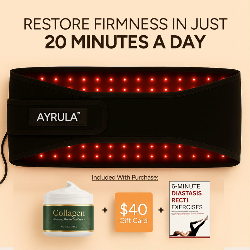 Red Light Therapy + EMS Pulse Belt